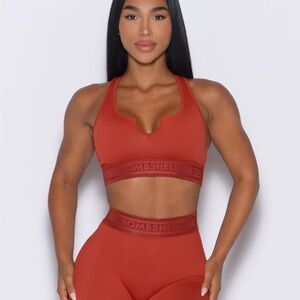 Bombshell Sportswear Rust Sports Bra